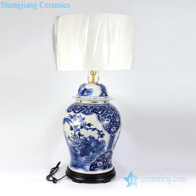 bedroom decorative ceramic lamp