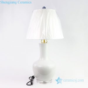 DS-RZMS14 Shengjiang wholesale plain color ceramic lamp