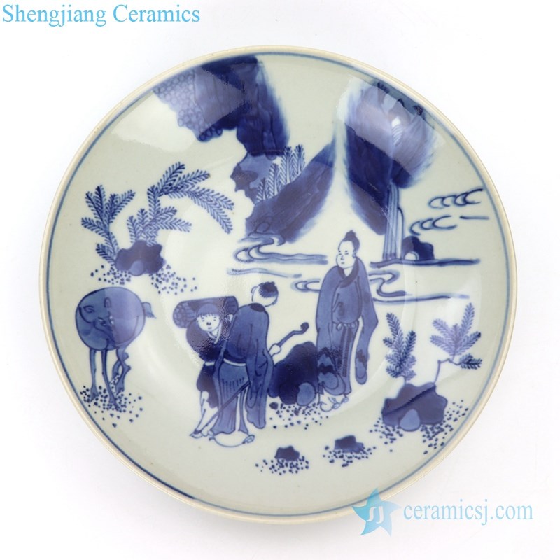 high quality hand drawing ceramic plate