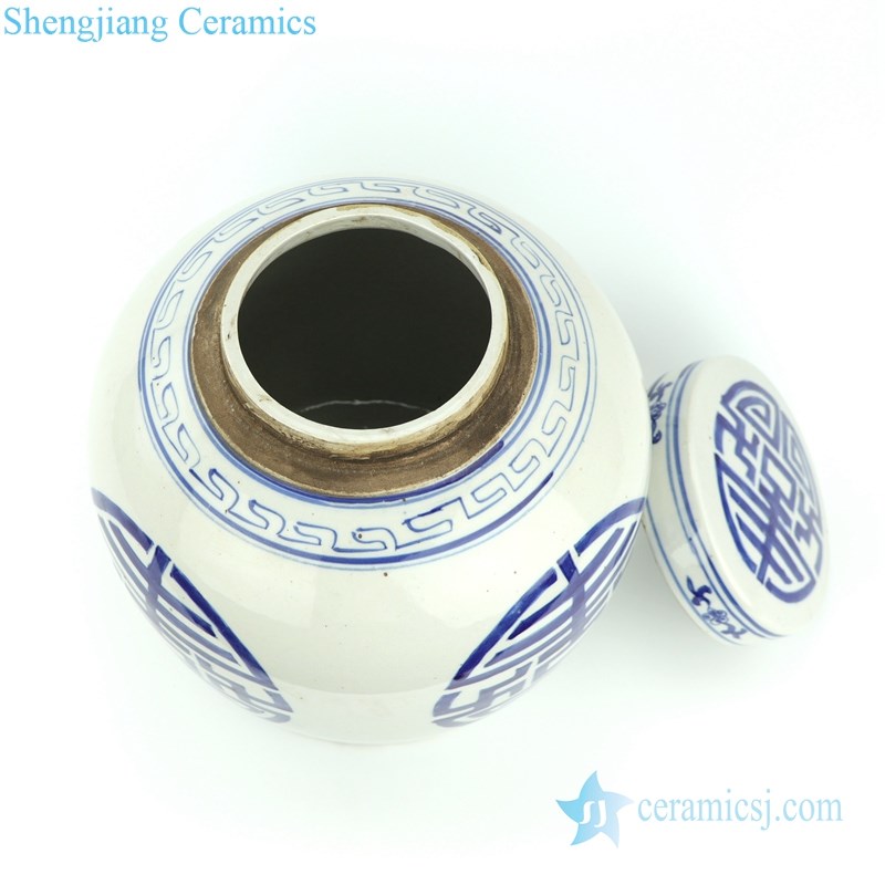 ceramic chinese style jar