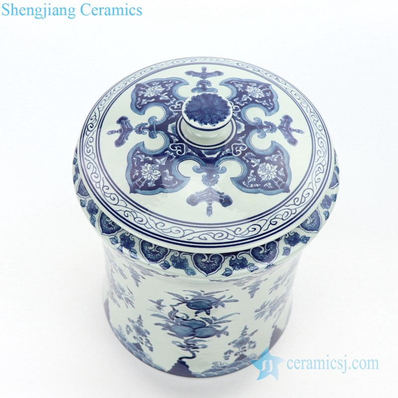 slippy ceramic tea jar