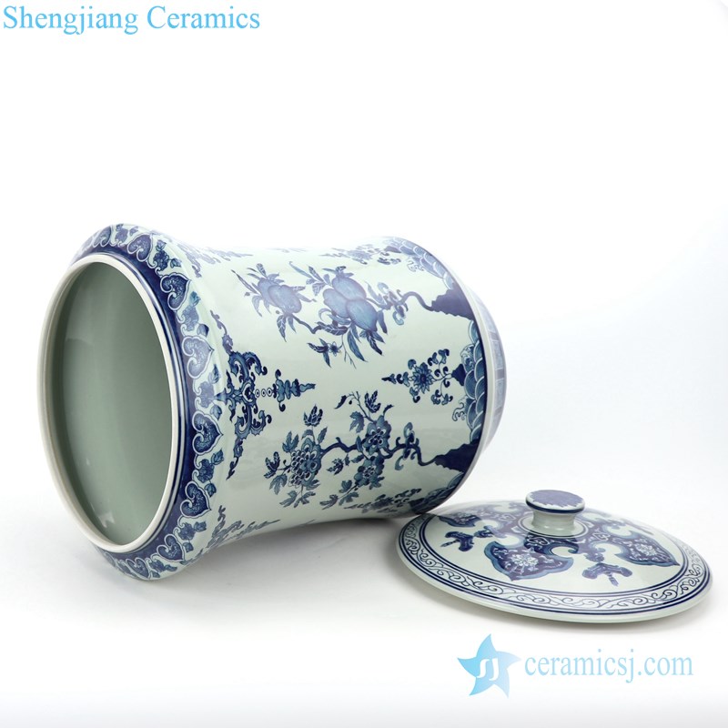 slippy ceramic tea jar