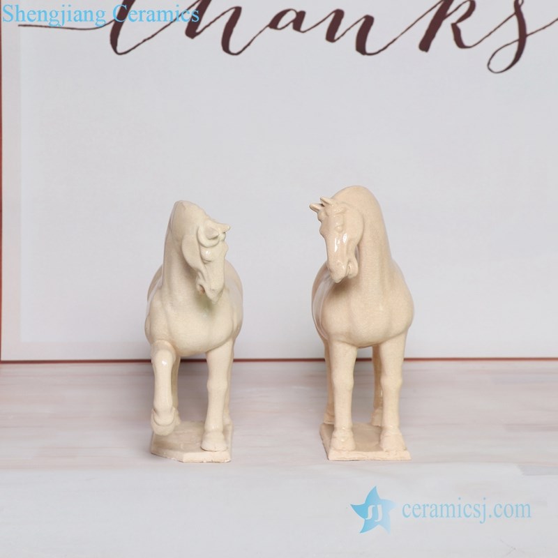 tabletop ceramic horse figurine