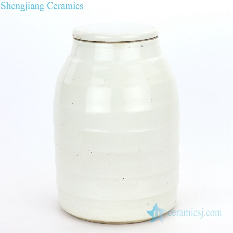 antique ceramic tea jar