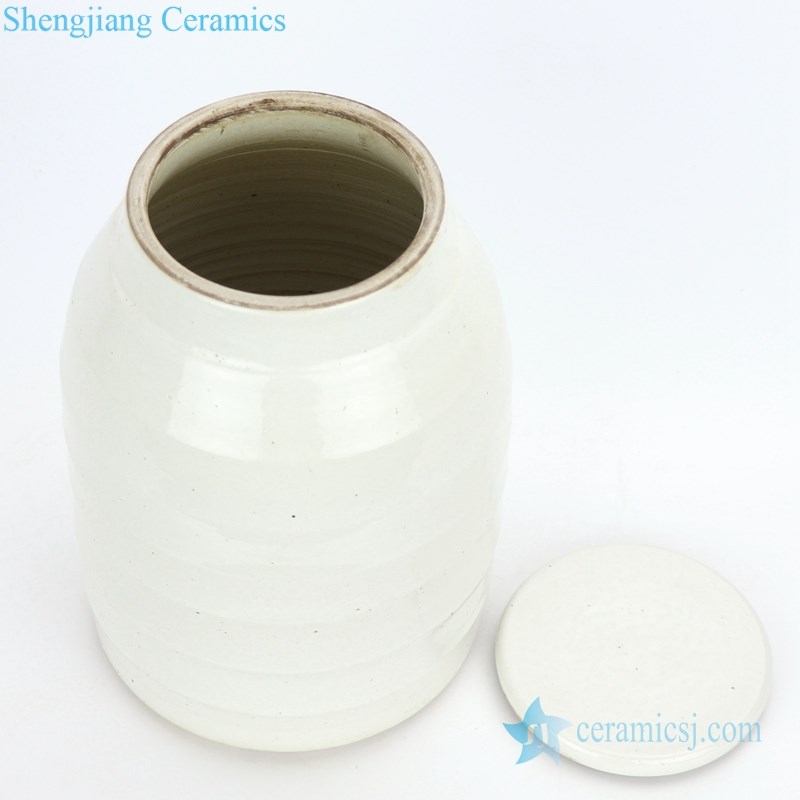antique ceramic tea jar