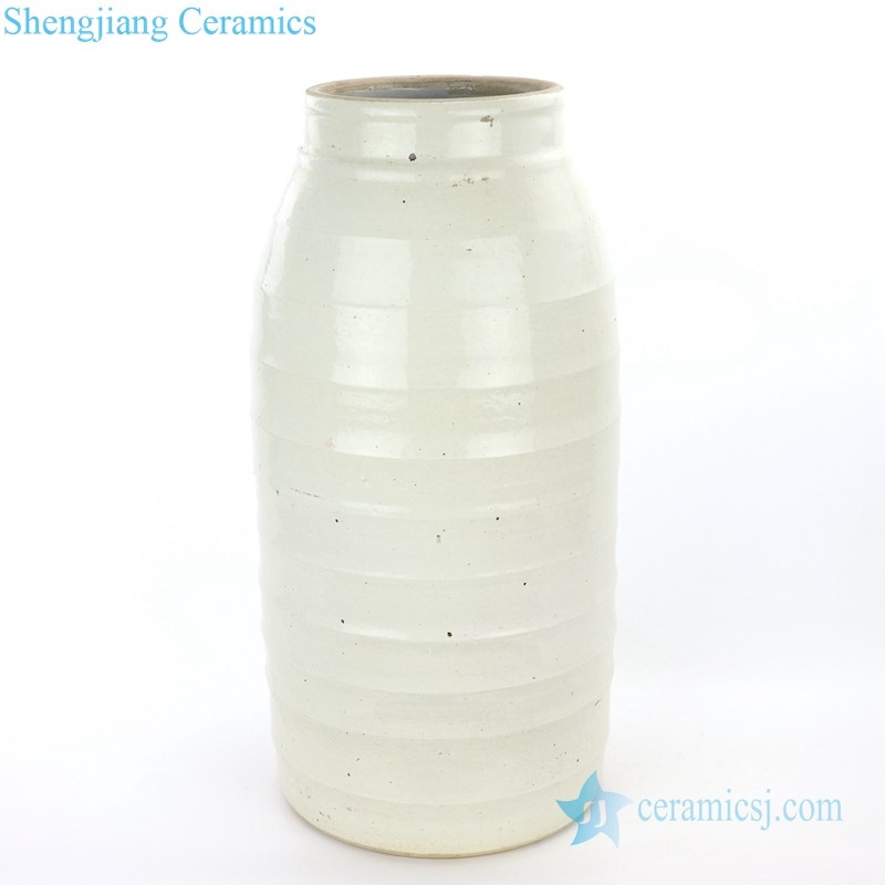 big plain color tea jar