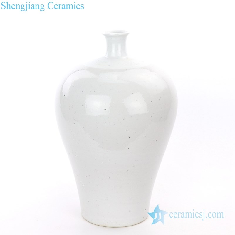 ancient white hand craft vase