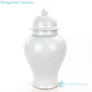 RZPI17 Shengjiang antique white ceramic potiche jar