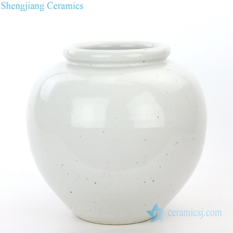 hand craft plain color storage jar
