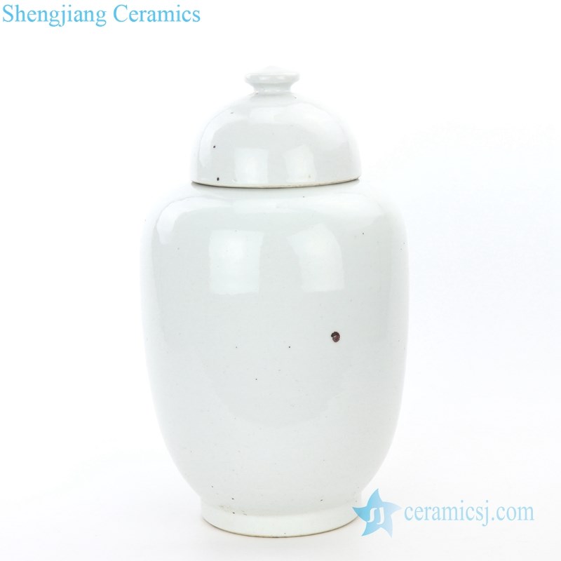 ancient pure colored porcelain jar
