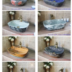 2019 Shengjiang exquisite arts and crafts ceramic wash basin