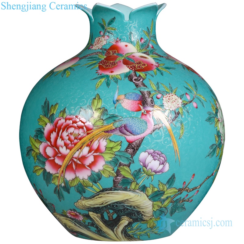Rzhl17 Ming Dynasty Reproduction Blue And White Hand Paint Phoenix Small Ceramic Bud Vase Jingdezhen Shengjiang Ceramic Co Ltd Jingdezhen Hand Painted Ceramics Porcelain Manufacturers Wholesale