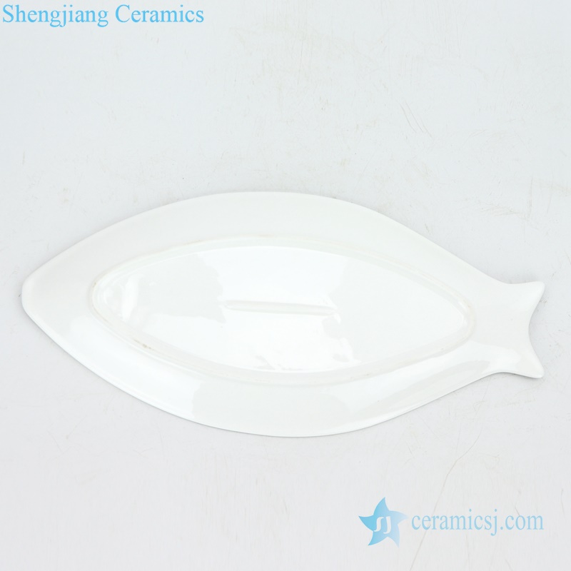 Fish porcelain plate