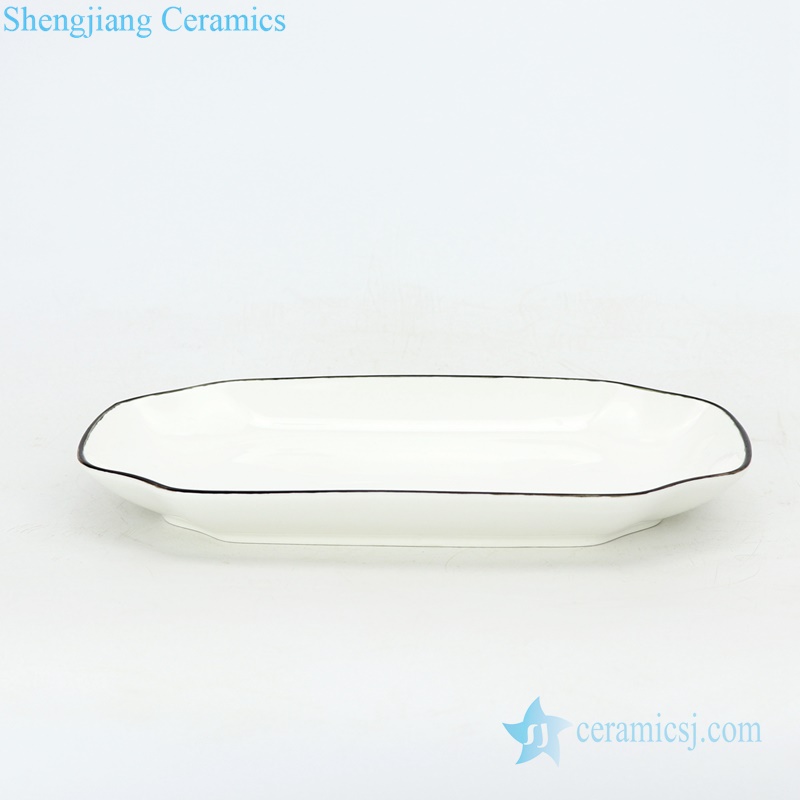 square ceramic plate