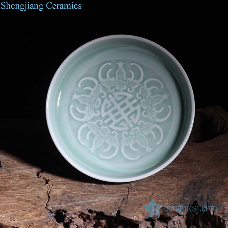 ceramic carving compote