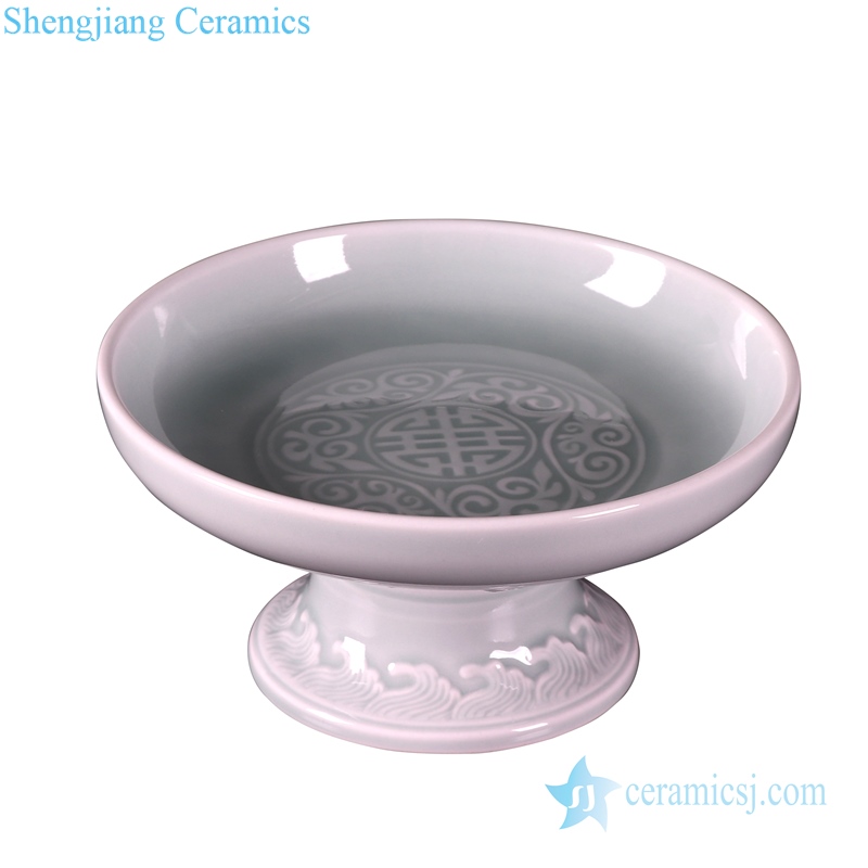 China celadon porcelain plate