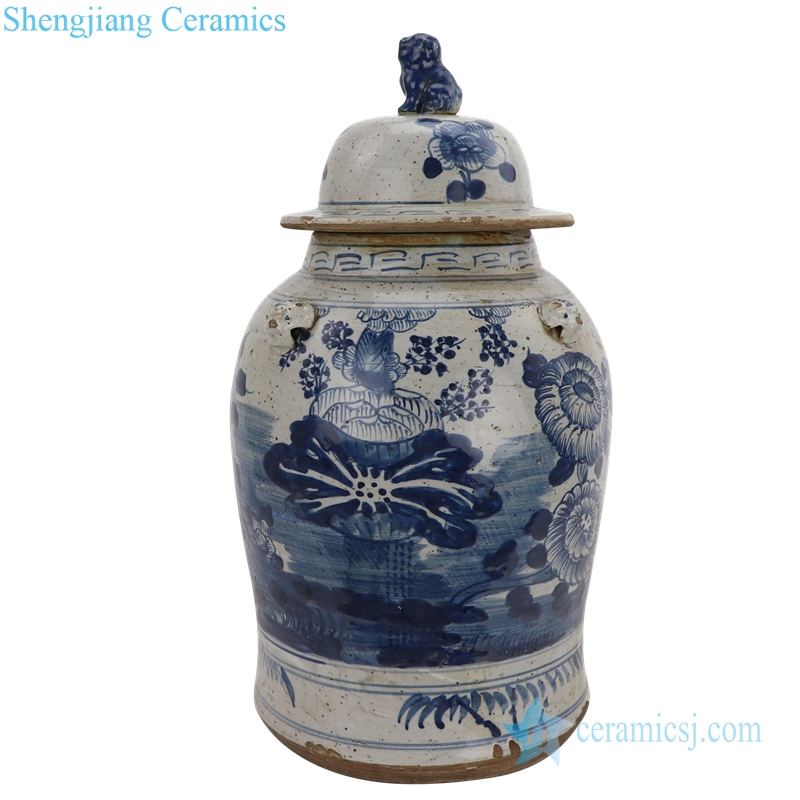 antique porcelain ginger jar