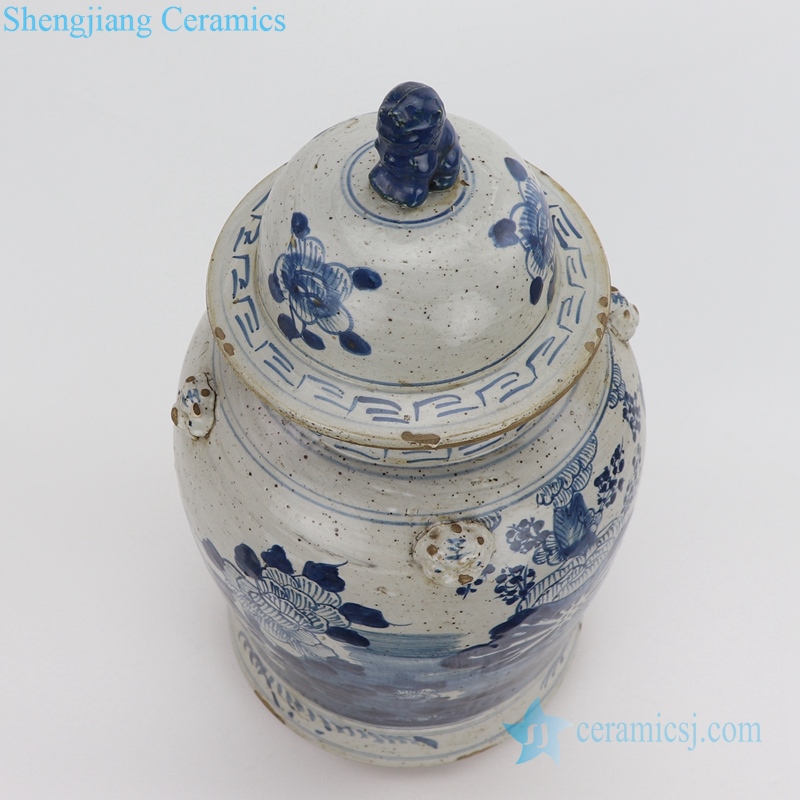 antique porcelain ginger jar