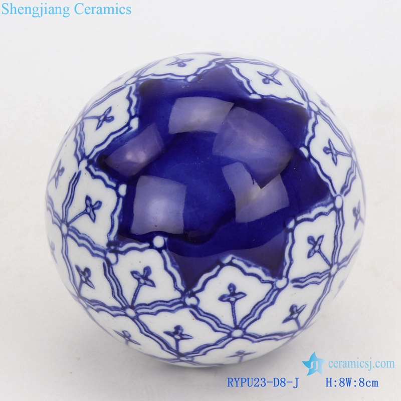  ceramic ball decorative ball round float ball
