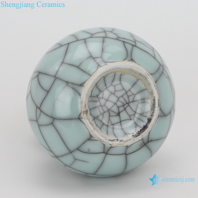 Shengjiang  crack glaze fishtail vases small vases