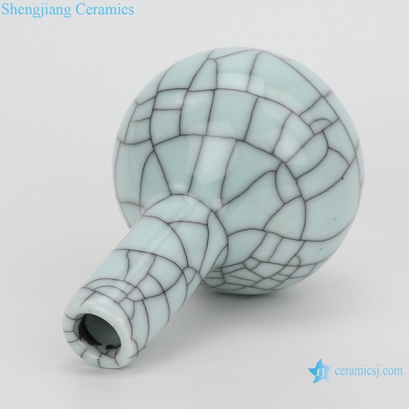  Longquan celadon small vases detail
