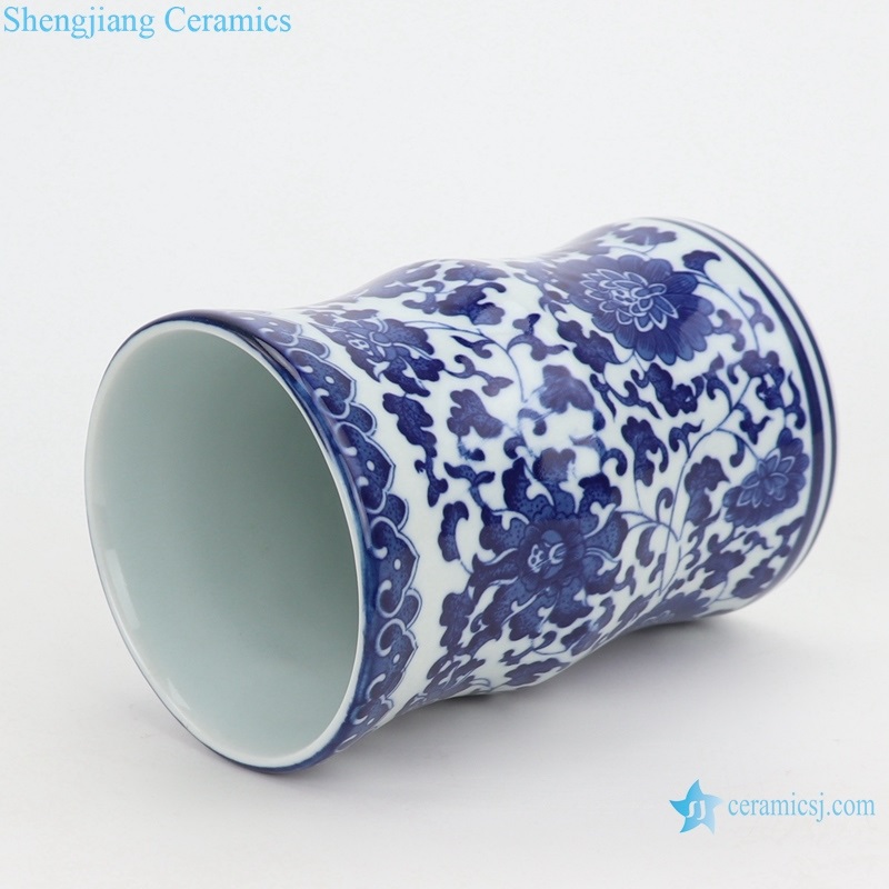 shengjiang pen tube small vase traditional porcelain