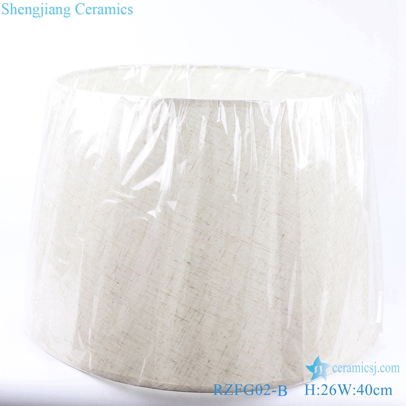 shengjiang white round lamp base high quality