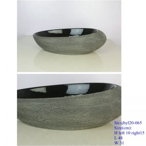 sjbyl120-065 Simply fashionable Sharply dial line Porcelain wash basin