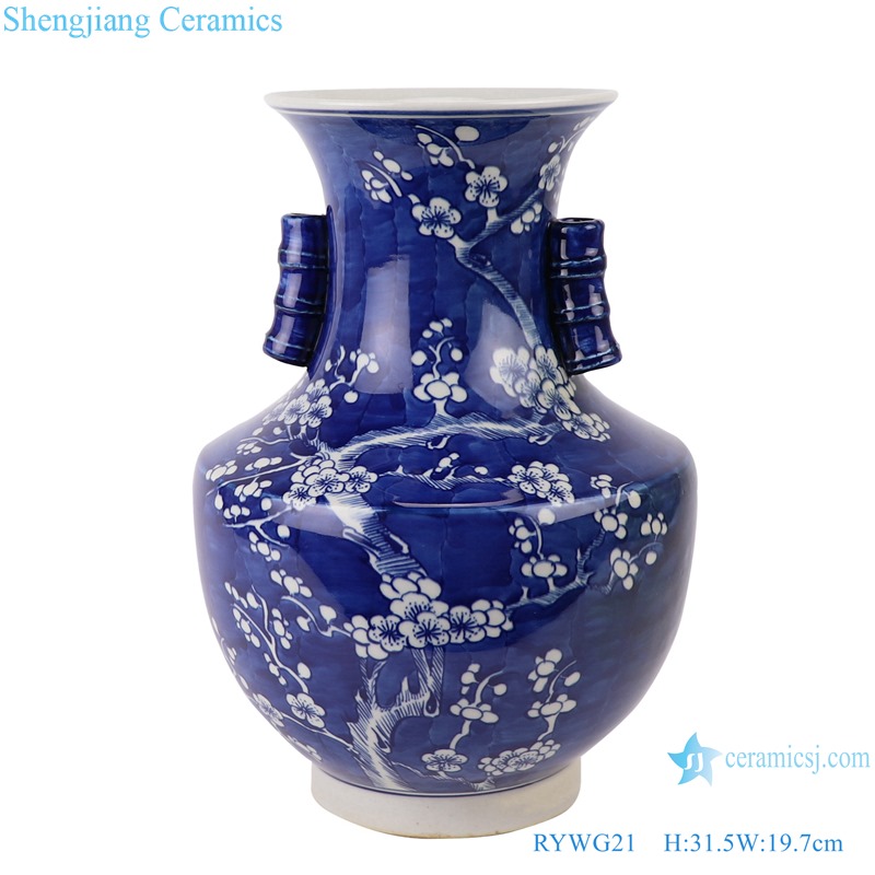RYWG21_ free shipping Chinese blue and white ceramic & porcelain vases home furniture dining room table sets