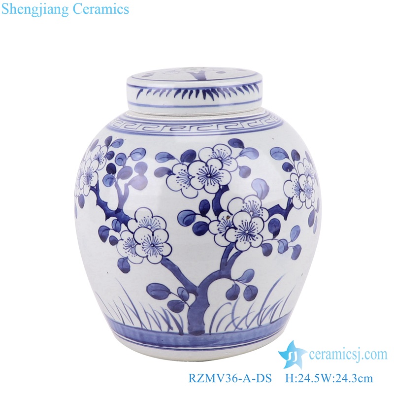 Jingdezhen Blue and white Porcelain Plum blossom Ceramic Table Lamps
