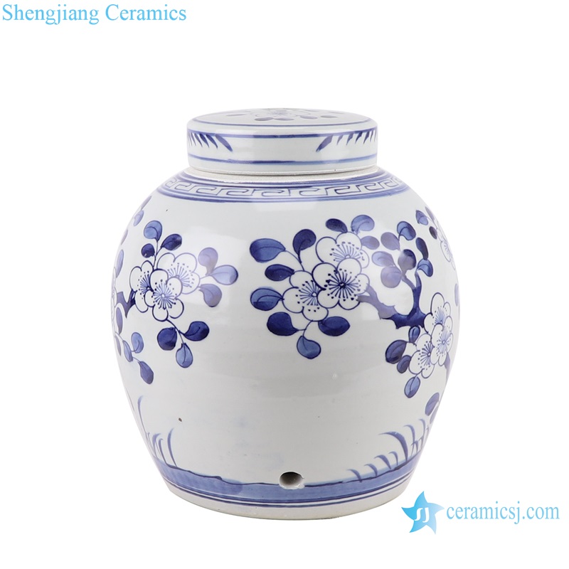 RZMV36-A-DS Jingdezhen Blue and white Porcelain Plum blossom Ceramic Table Lamps