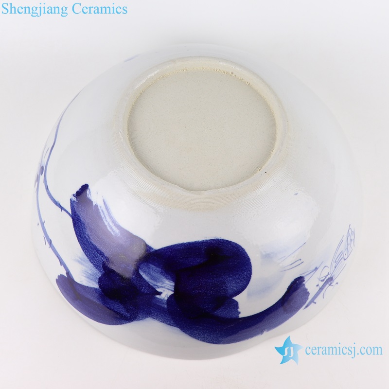RZTZ01-M new green fambe blaze lotus pattern irregular shape ceramic porcelain bowl