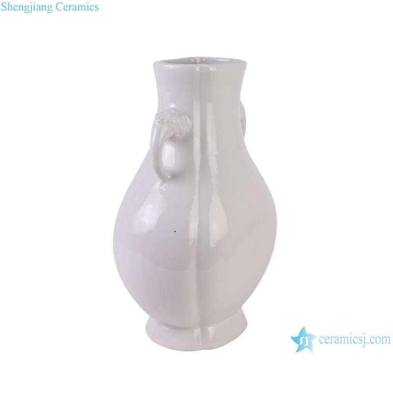 RZGY1-Series White color different shapes Jingdezhen Decorative Porcelain Flower vase for home decoration