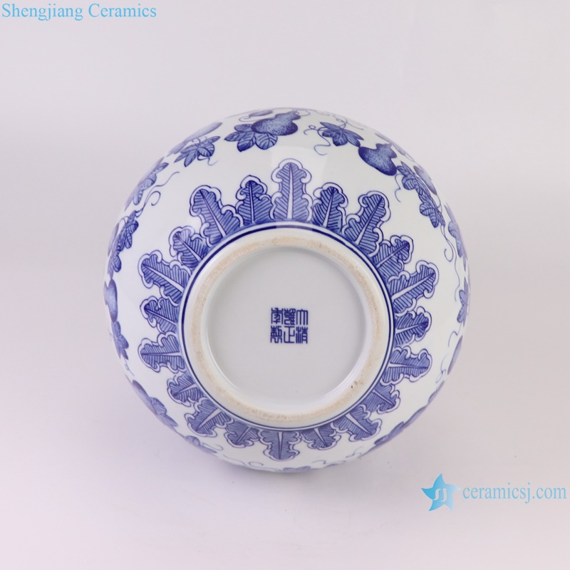 RZKD33-A-S/RZKD33-B-L Jingdezhen Porcelain Gourd pattern Gourd Shape Ceramic Flower Vase