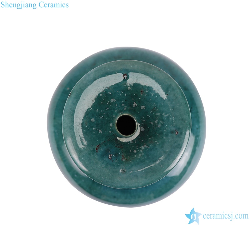 RZSP66-A Jingdezhen green fambe blaze ceramic body for table lamp