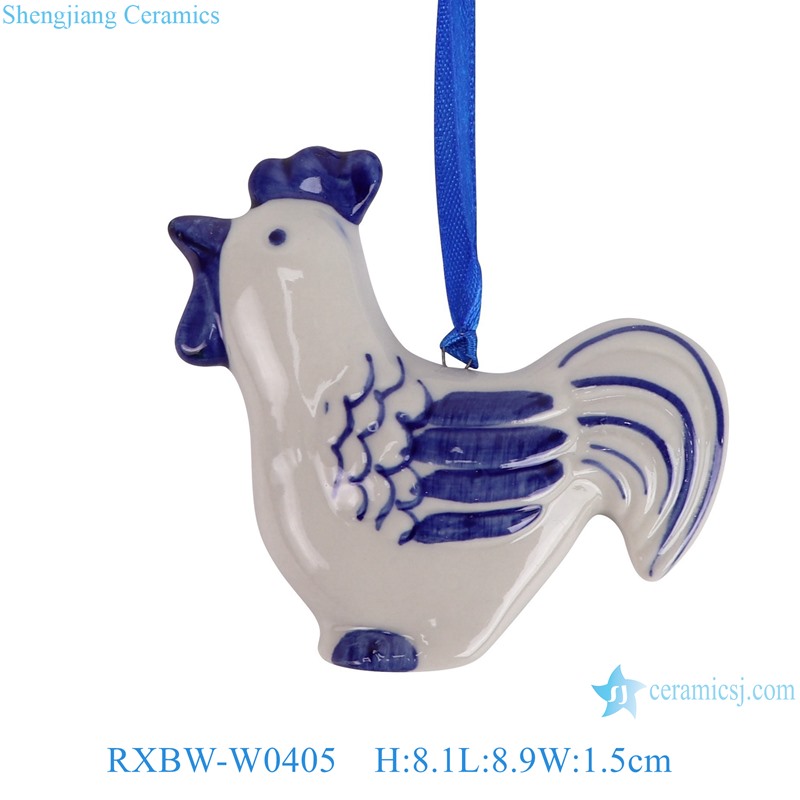 RXBW-Series Different shape Ceramic Christmas Ornaments tree decoration Windmill, Bear, Horse, Eagle, Angle, Santa Claus