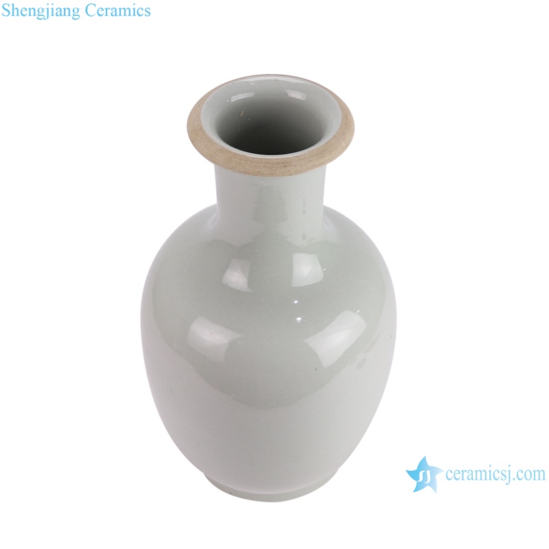 RZSX98-B Antique Jingdezhen Celadon Ceramic Flower vase --vertical view