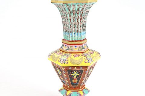 RYLW11 Antique chinese ceramic flower vase