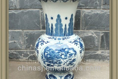RYUJ12 Asian cheap ceramic shop vase