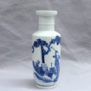 RYVX03 jingdezhen blue and white porcelain vase