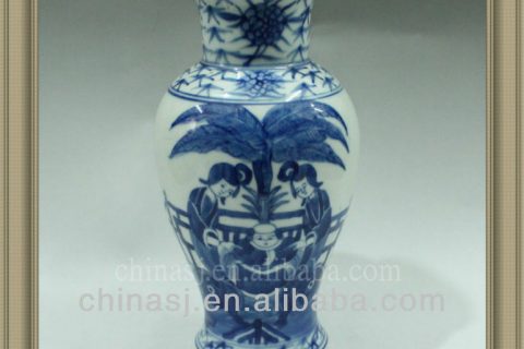 RYWK05 chinese jingdezhen ceramic cheap flower vase