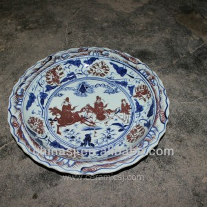 big decorative Porcelain Plate for appreciate RYVH08