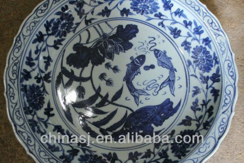 big decorative Porcelain Plate for appreciate RYVH15
