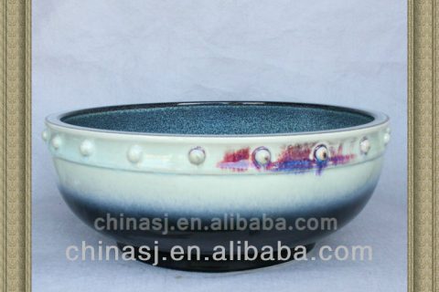 colorful chinese ceramic bathroom sink WRYBH100
