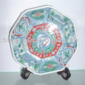 CHINESE ANTIQUE DECORATIVE PLATE WRYAS39