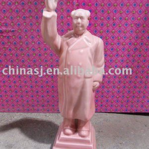 Chairman Mao Porcelain Statue WRYGU02