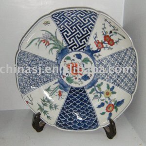 Jingdezhen porcelain gift plate WRYAS50