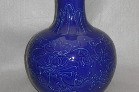 WRYMA11 Dark blue Porcelain Vase 