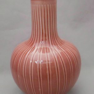 WRYMA23 ball shape red melon edge Ceramic Vase 