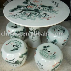chinese ceramic garden table set WRYAY21